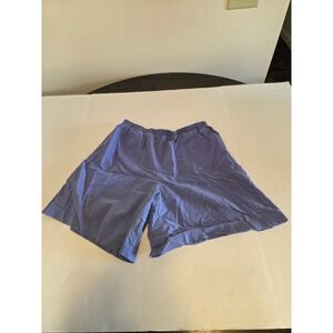 Cape Cod Sportswear Mens Purple Blue Elastic Waist Casual Pockets Shorts Large